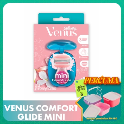 GILLETTE VENUS - Mini Comfortglide White Tea Razor 1s