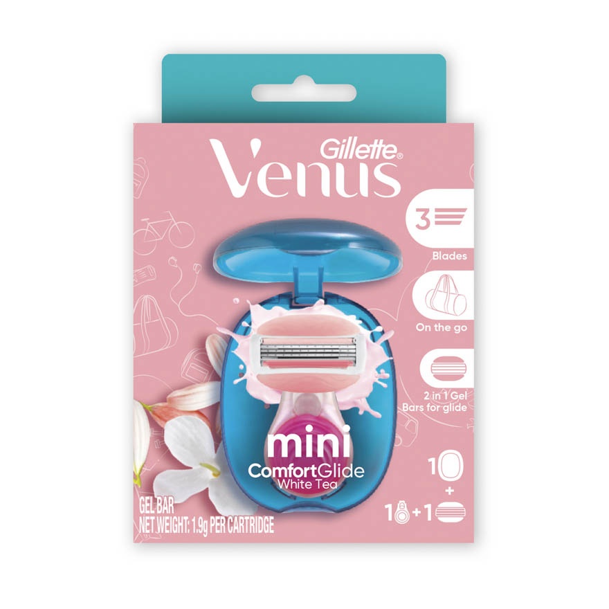Mini Comfortglide White Tea Razor 1s