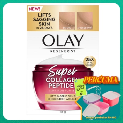 OLAY - Regenerist Super Collagen Peptides Moisturiser 45g