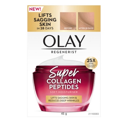 OLAY - Regenerist Super Collagen Peptides Moisturiser 45g