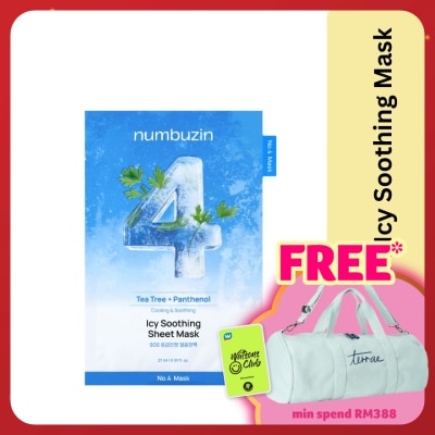 NUMBUZIN No.4 Icy Soothing Sheet Mask 1pc