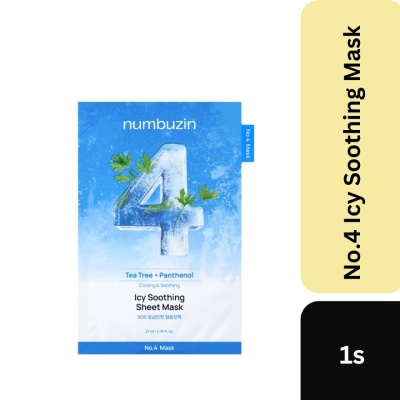 NUMBUZIN - No.4 Icy Soothing Sheet Mask 1pc