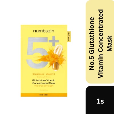 NUMBUZIN - No.5 Glutathione Vitamin Sheet Mask 1pc