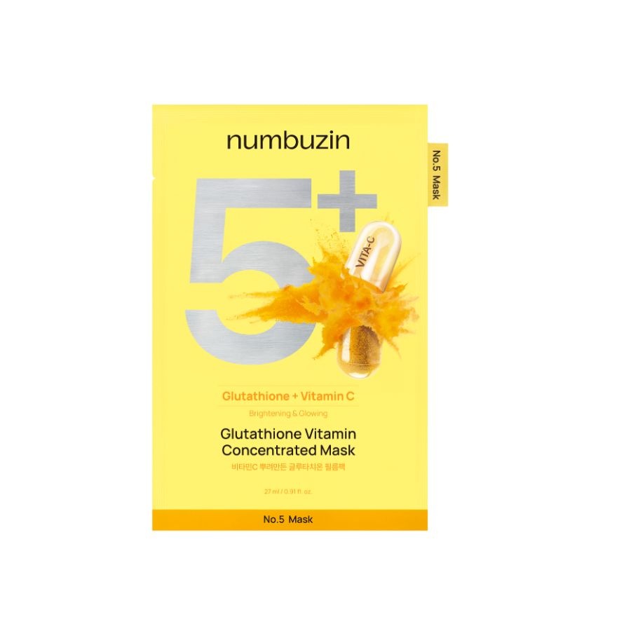 No.5 Glutathione Vitamin Sheet Mask 1pc image