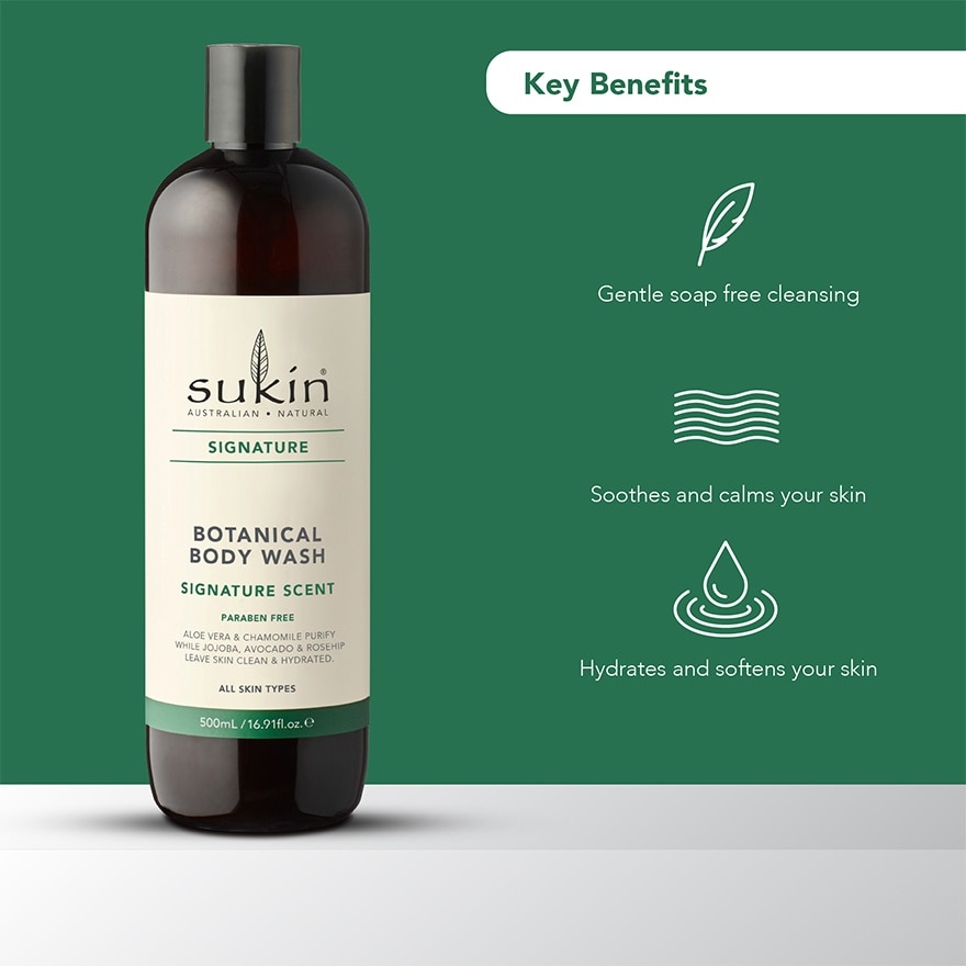 Signature Botanical Body Wash Signature Scent 500ml