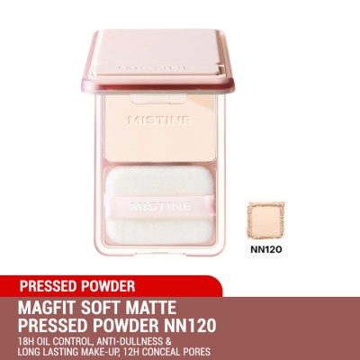 MISTINE - Magfit Soft Matte Pressed Powder NN120 image