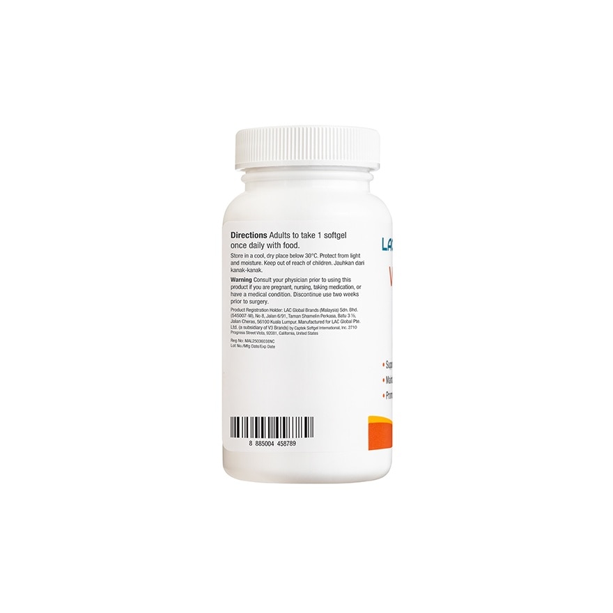 Vitamin D3 1000IU Softgel 180s (New)