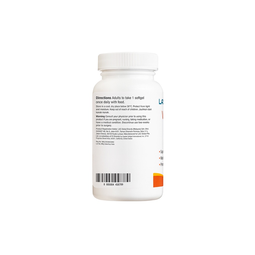 Vitamin D3 1000IU Softgel 180s (New) image