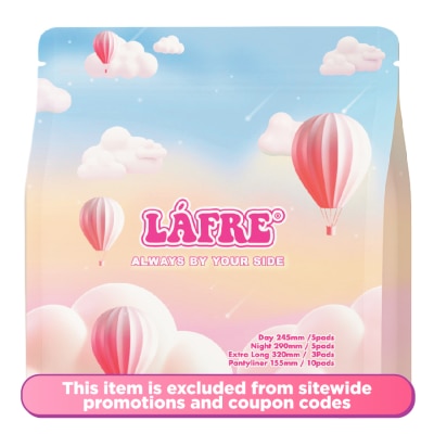 LAFRE - Premium Sanitary Pads Travel Kit 1s