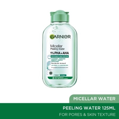 GARNIER Micellar Exfoliating Water refines and transforms skin