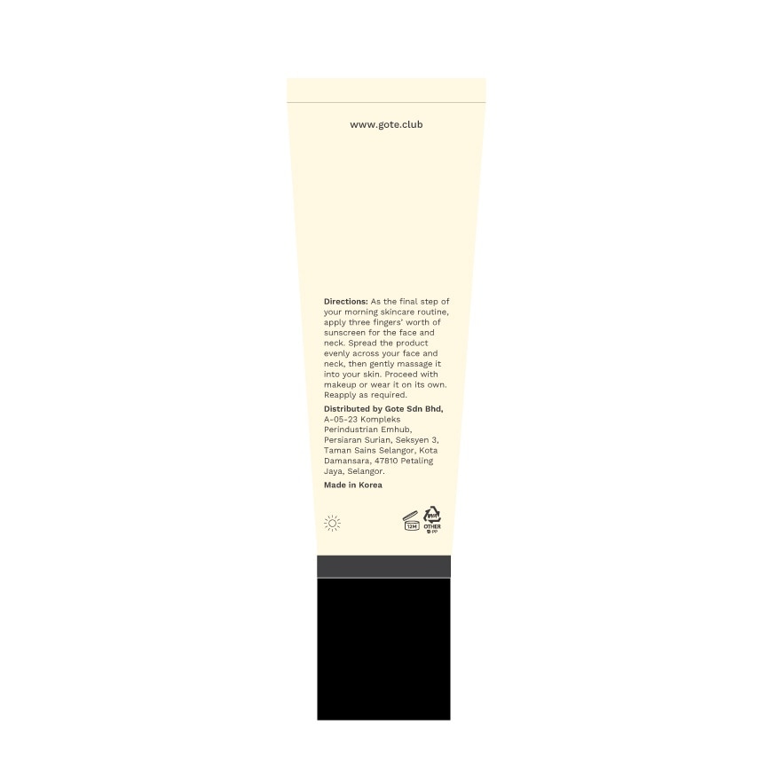 Goteskin Oil Control Sunscreen 50ml