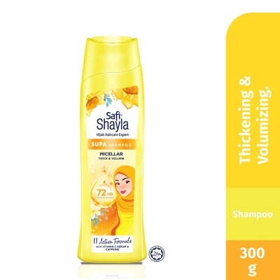 SAFI Shayla Supa Micellar, Thick & Volume Shampoo 300g