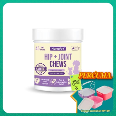 NANOVET - Hip + Joint Chewable 45s