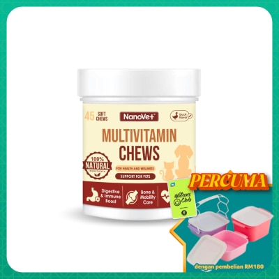 NANOVET - Multivitamin Chewable 45s