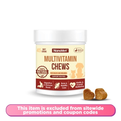 NANOVET - Multivitamin Chewable 45s