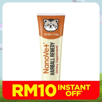 NANOVET Hairball Remedy For Cat 125g