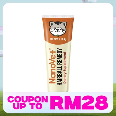 NANOVET Hairball Remedy For Cat 125g