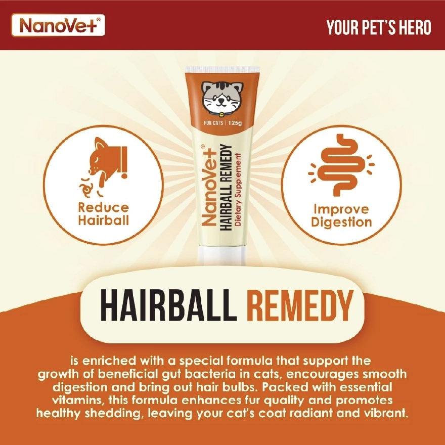 Hairball Remedy For Cat 125g