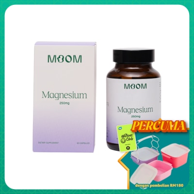 MOOM - Magnesium 250mg Tablet 90s