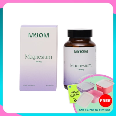 MOOM Magnesium 250mg Tablet 90s