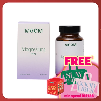 MOOM Magnesium 250mg Tablet 90s