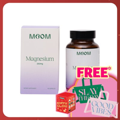 MOOM Magnesium 250mg Tablet 90s