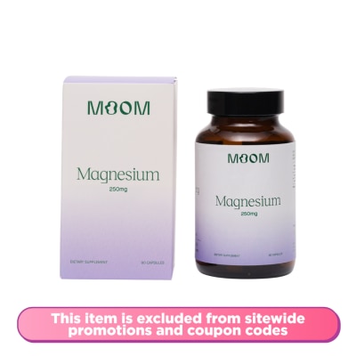 MOOM - Magnesium 250mg Tablet 90s