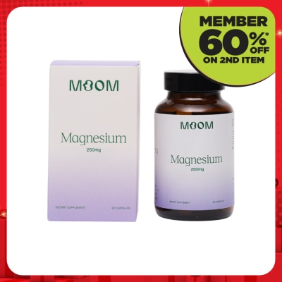 MOOM Magnesium 250mg Tablet 90s
