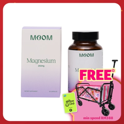 MOOM Magnesium 250mg Tablet 90s
