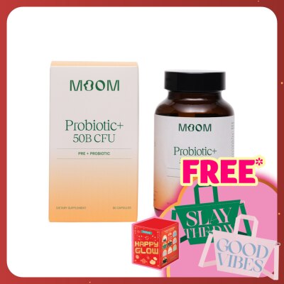 MOOM Probiotic+ 50B CFU 90s