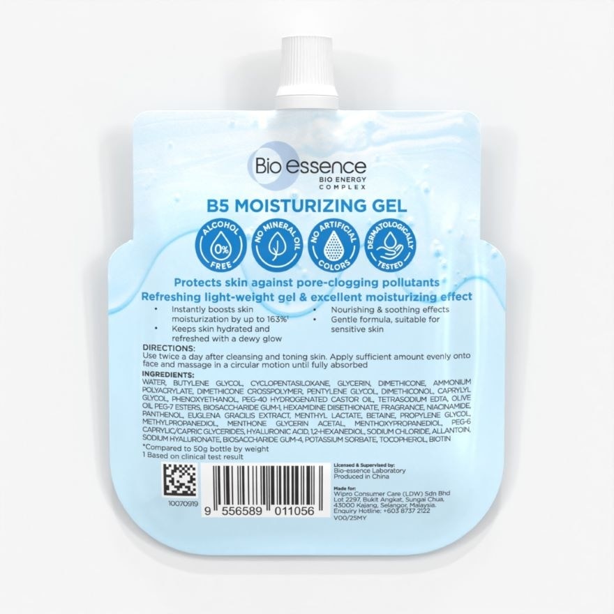Bio-Water B5 Moisturizing Gel Refill Pouch 40g