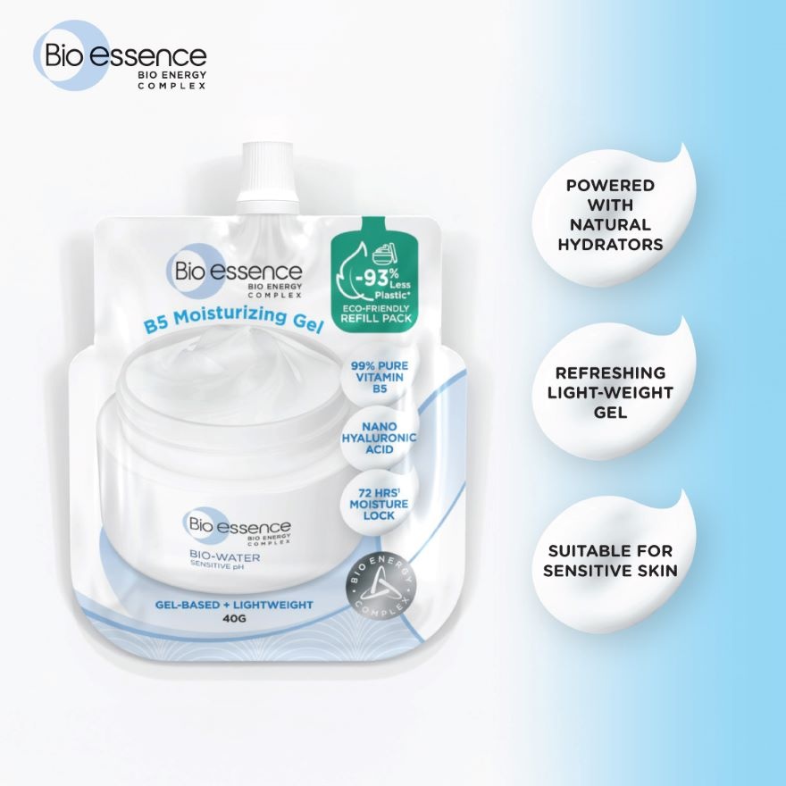 Bio-Water B5 Moisturizing Gel Refill Pouch 40g