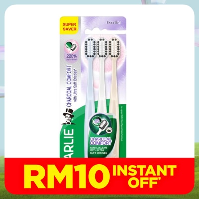 DARLIE Toothbrush Charcoal Comfort VP 3s