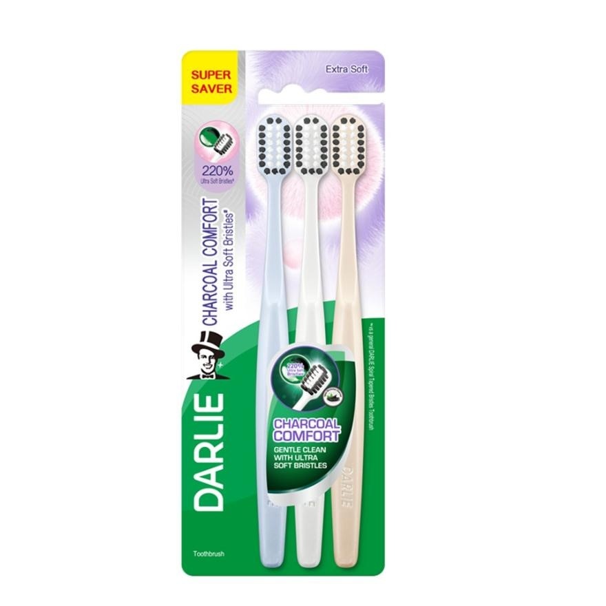 Toothbrush Charcoal Comfort VP 3s