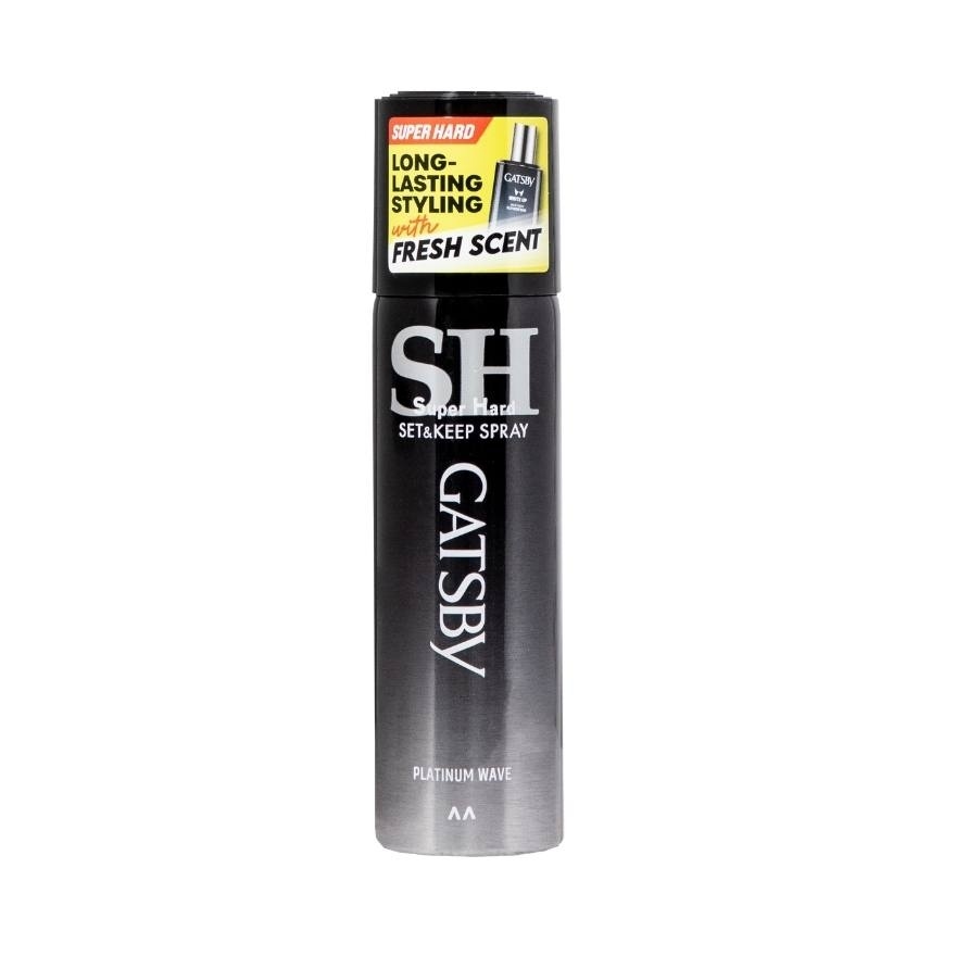 Set & Keep Spray Super Hard Platinum Wave 45g image