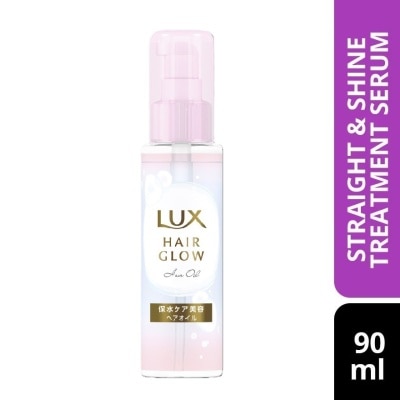 LUX Hair Glow Straight & Shine Treatment Hair Oil 90ml