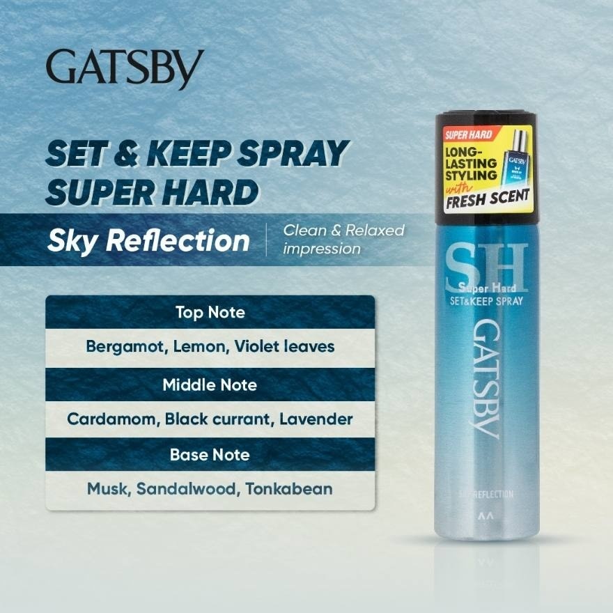 Set & Keep Spray Super Hard Sky Reflection 45g