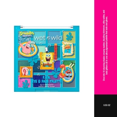 WET N WILD Spongebob Eye & Face Palette F.U.N
