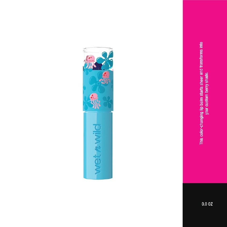 Spongebob Color Changing Lip Balm Coral Blue No 2