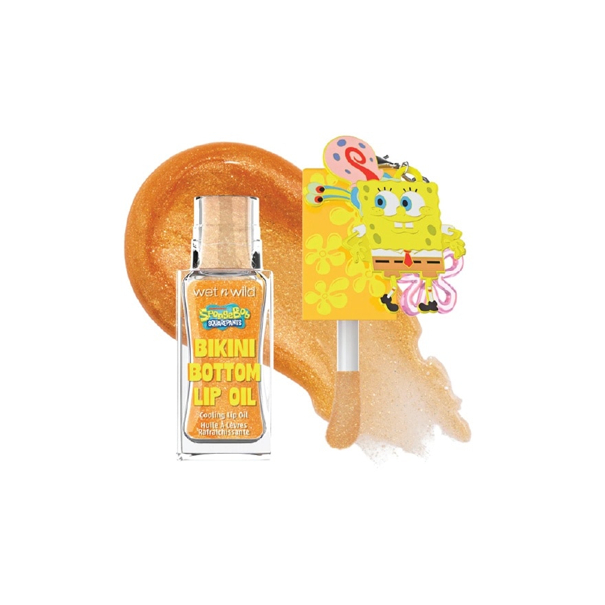 Spongebob Cooling Lip Oil With Keychain IM Ready