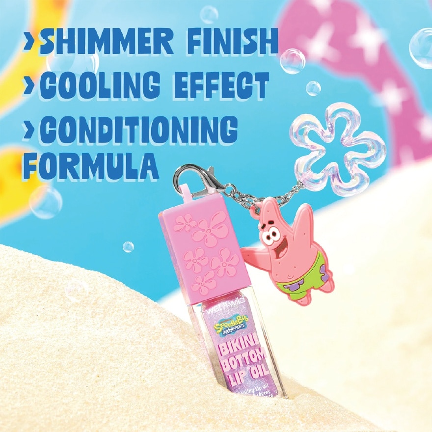Spongebob Cooling Lip Oil With Keychain I Wumbo You Wumbo