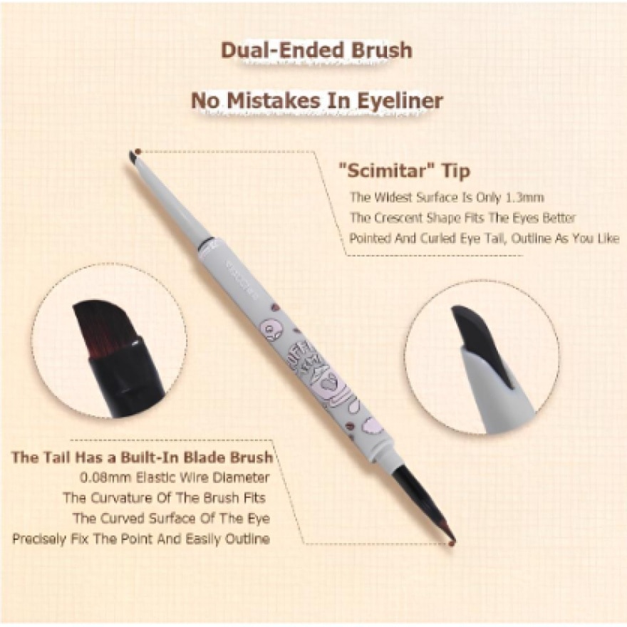 Double-ended Eyeliner Gel Pencil S02