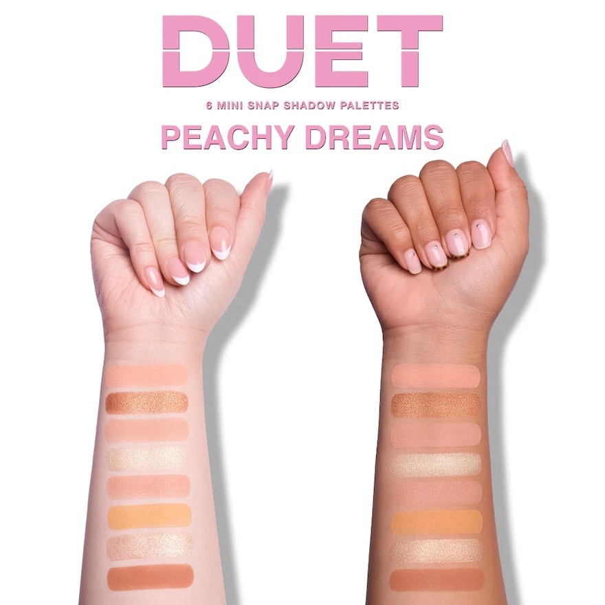Duet Mini Snap Shadow Palette Peachy Dreams
