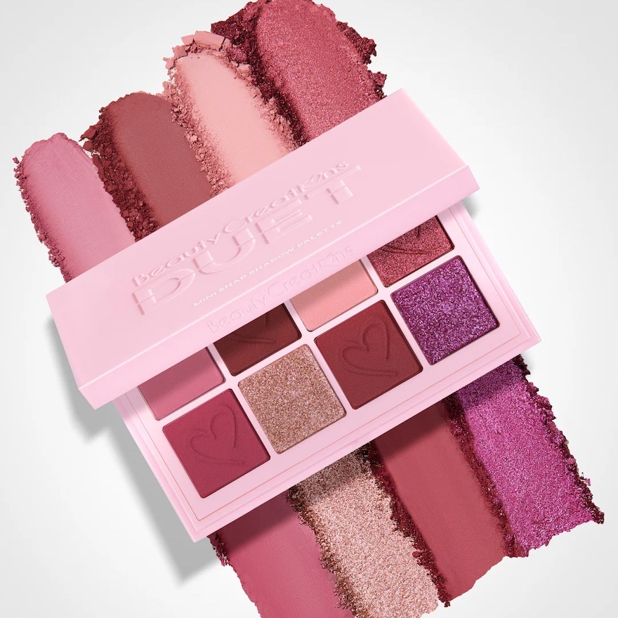 Duet Mini Snap Shadow Palette  Romance Rounge