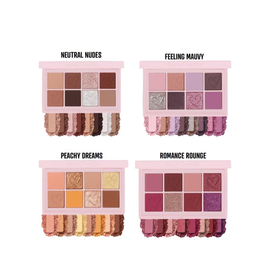Duet Mini Snap Shadow Palette  Romance Rounge