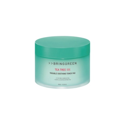 BRINGGREEN - Tea Tree Cica Soothing Toner Pad 100G