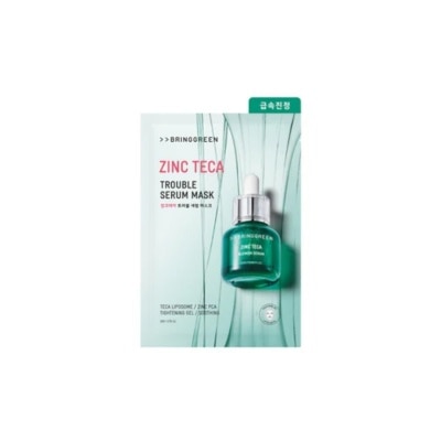 BRINGGREEN Zinc Teca Trouble Serum Mask 5S