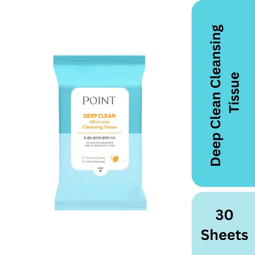 Deep Clean Cleansing Tissue 30s