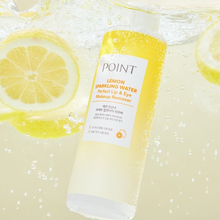 Lemon Sparkling Water Perfect Lip & Eye Make Up Remover 150ml
