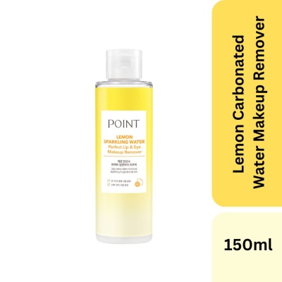 POINT& - Lemon Sparkling Water Perfect Lip & Eye Make Up Remover 150ml image
